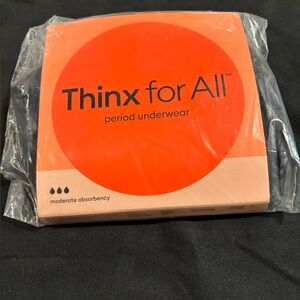 THINX FOR ALL SZ XL NWT PERIOD UNDERWEAR PANTIES HI WAIST MODERATE